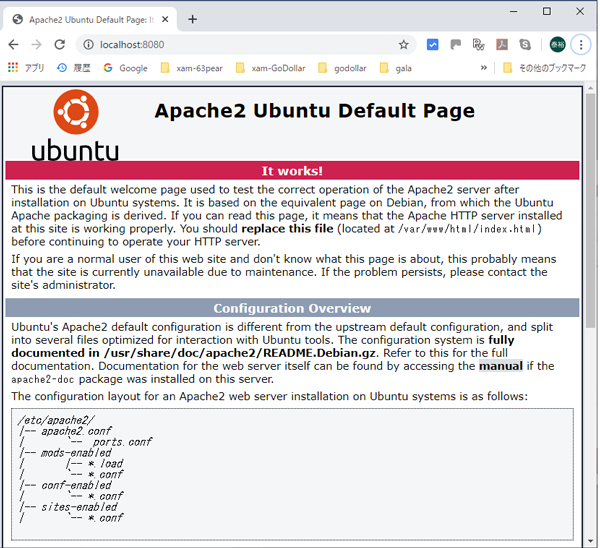 Apache2 Ubuntu Default Page